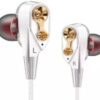 Audionic DAMAC D-50 Stereo Earphones-built-in MIC - White